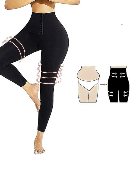 REF: D004 Leggins Tipo Faja Tres Niveles